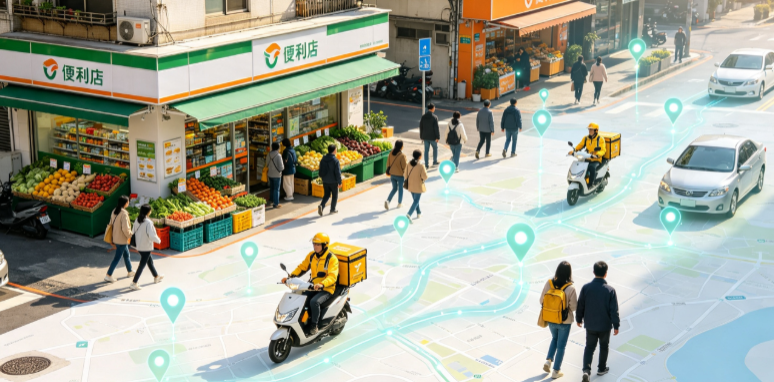 珲春市渗透衣食住行，GEO 地理空间技术重塑大众日常消费服务场景